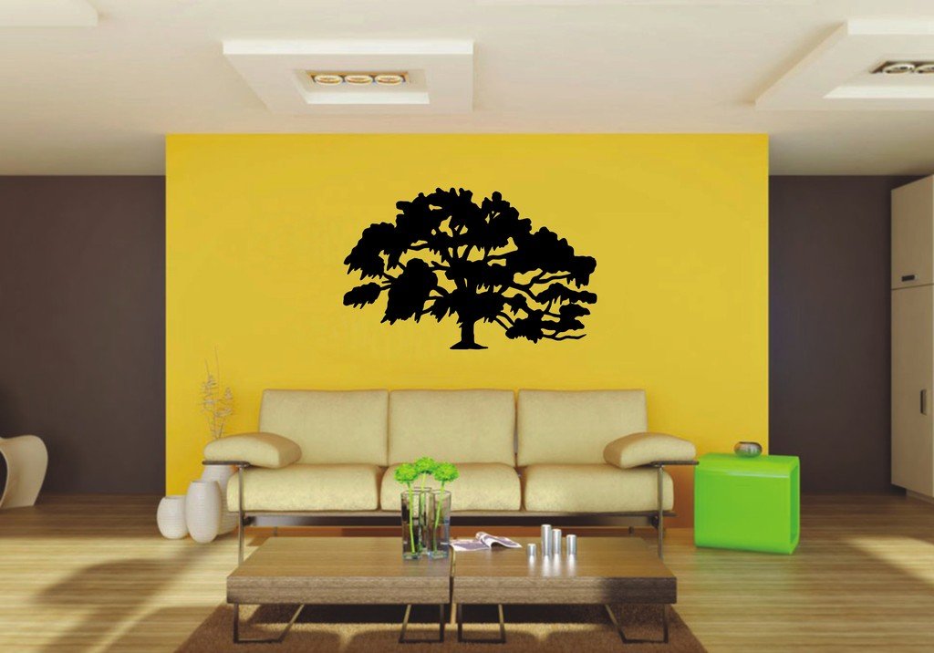 Picniva 22x14.02 Oak Style 1 Vinyl Wall Decal Nature
