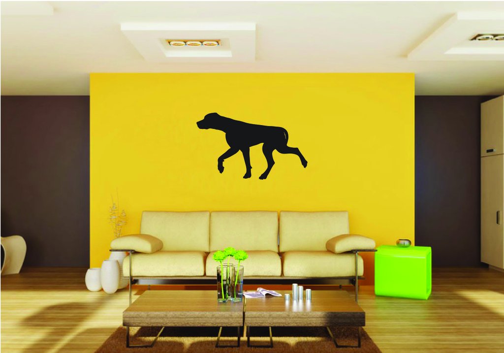 Picniva Hound Dog Style 35 Removable Vinyl Wall Decal