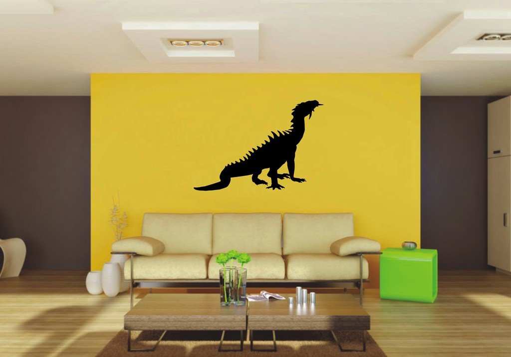 Picniva 22x15.38 Dragon Style 43 Vinyl Wall Decal Fantasy Decor