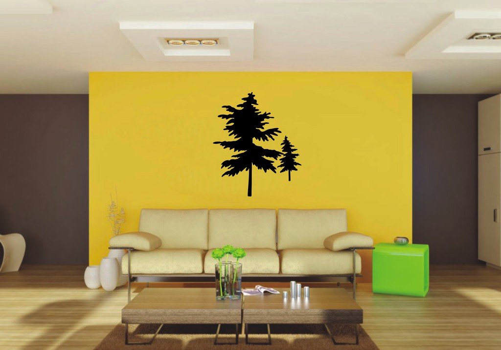 Picniva 22x25.95 Tree Style 12 Vinyl Wall Decal Nature