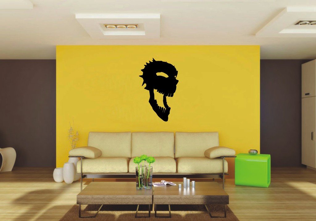 Picniva 22x35.3 Skull Style 21a Vinyl Wall Decal Fantasy Decor