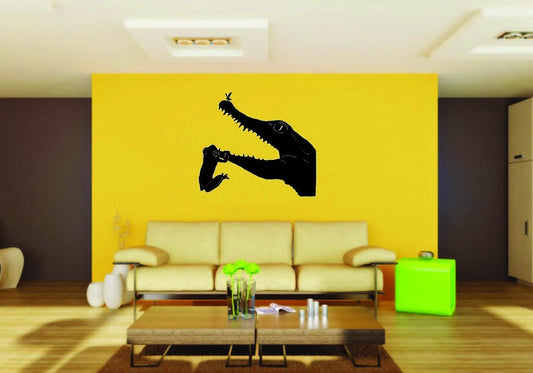 Picniva Alligator Style 6 Removable Vinyl Wall Decal
