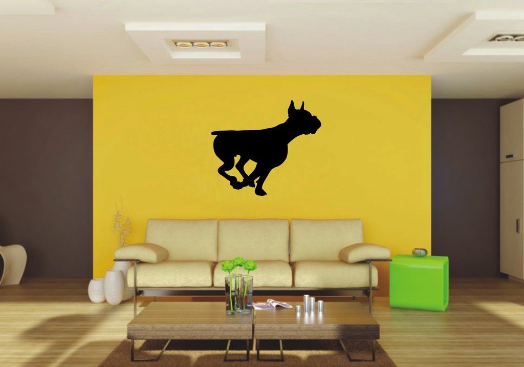 Picniva 22x19.11 Boxer Style 13 Vinyl Wall Decal Dog Breed