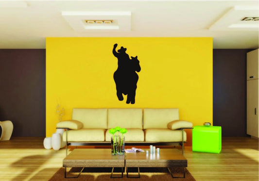 Picniva Horse Rider Style 15 Removable Vinyl Wall Decal