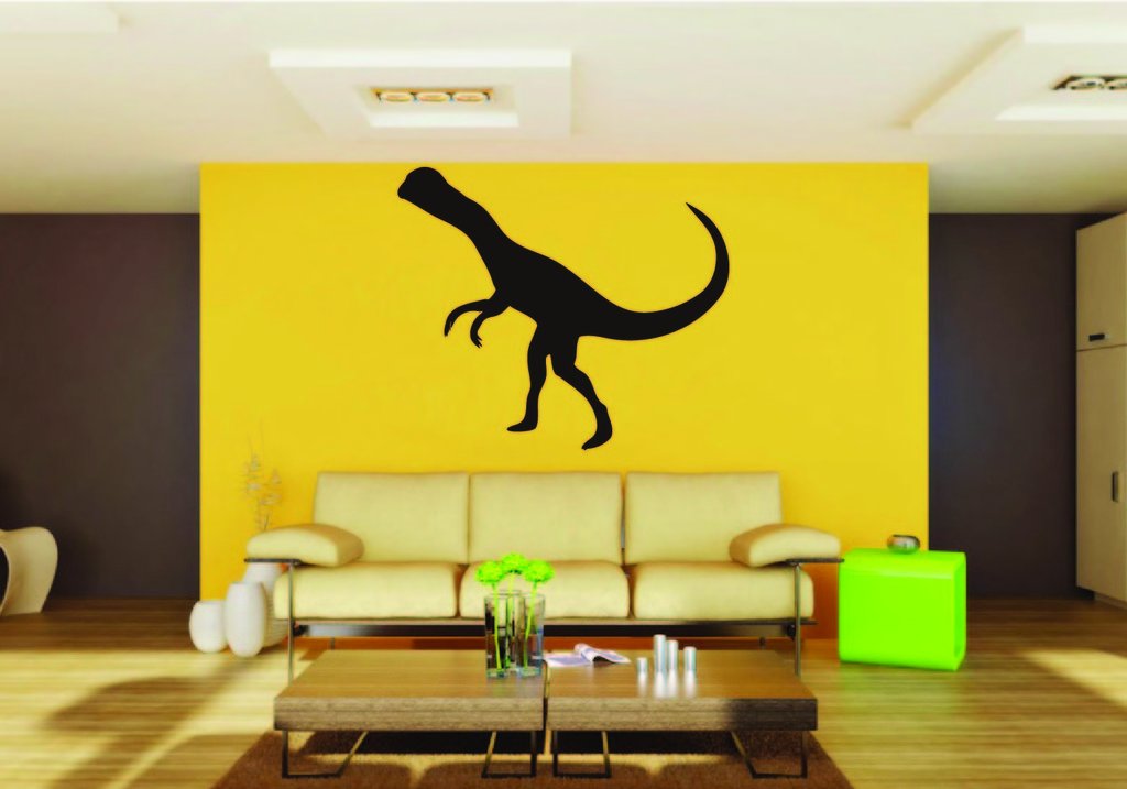 Picniva Dinosaur Sty10a Vinyl Wall Decal, Approx 22 x 19.8 in, Removable
