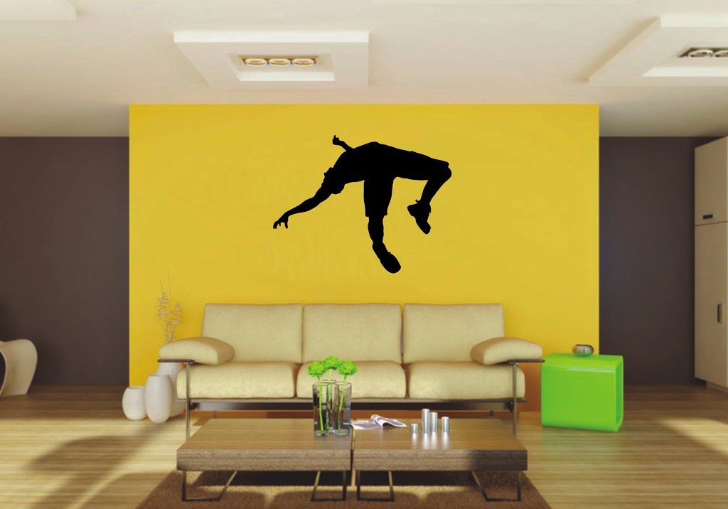 Picniva high Jump Style 1 Wall Decal Graphic Home Decor