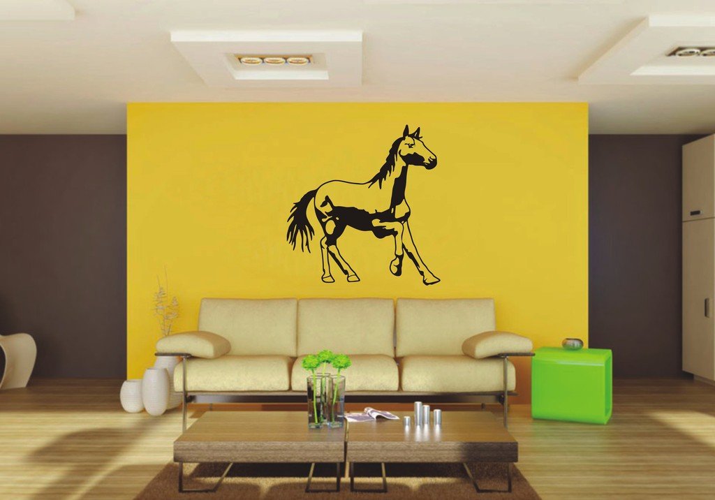 Picniva Horse Style 63 Removable Vinyl Wall Decal Equestrian Ranch Decor