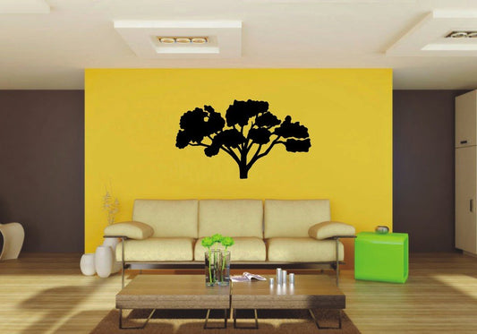 Picniva 22x12.87 Oak Style 3 Vinyl Wall Decal Nature