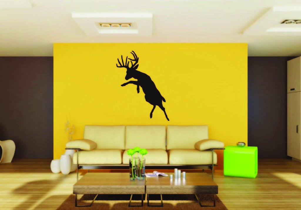 Picniva Deer Buck Style 17 Removable Vinyl Wall Decal