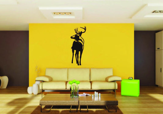 Picniva Deer Buck Style 22 Removable Vinyl Wall Decal