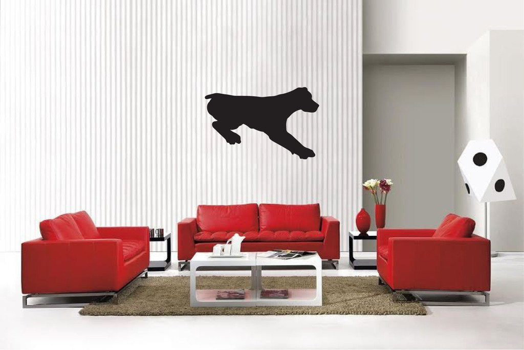 Picniva Matte Black Rottweiler Style 3a Vinyl Wall Decal Pet Dog Decor
