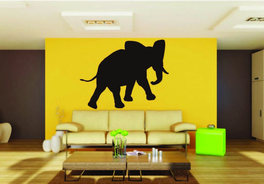 Picniva Elephant Sty7 Vinyl Wall Decal, Approx 22 x 17.6 in, Removable