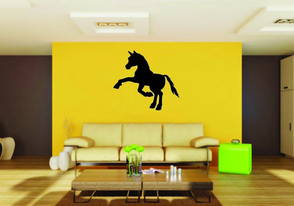 Picniva Pony Style 10a Removable Vinyl Wall Decal