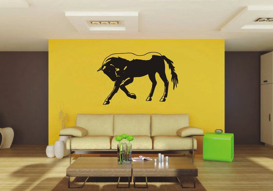 Picniva Horse Sty37 Vinyl Wall Decal, Approx 22 x 14.3 in, Removable
