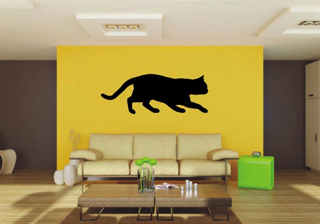 Picniva 22x8.21 British Short Style 7 Vinyl Wall Decal Cat Breed