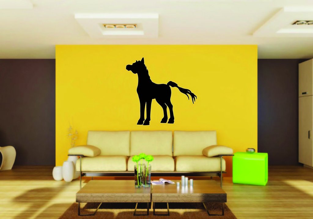 Picniva Pony Style 2a Removable Vinyl Wall Decal
