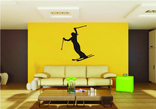 Picniva Ski Style 1 Removable Vinyl Wall Decal