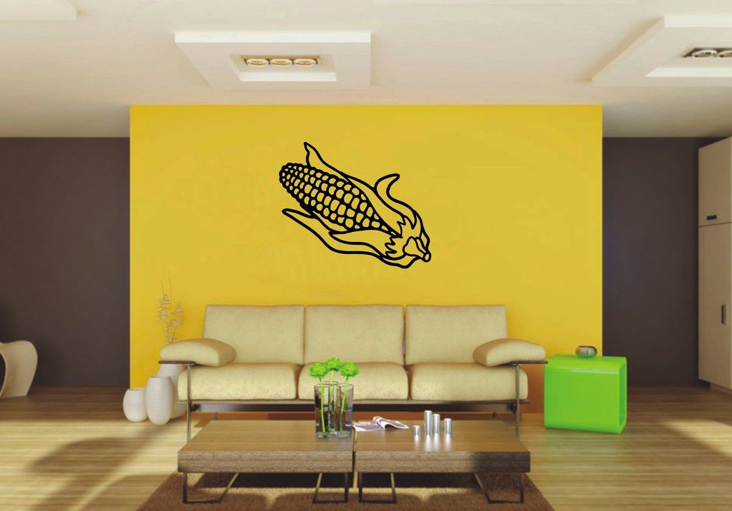 Picniva Corn Ear Style 1 Wall Decal Botanical Nature Decor