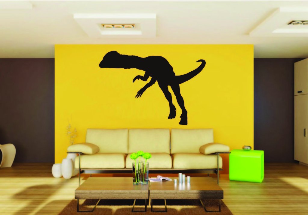 Picniva Dinosaur Sty12a Vinyl Wall Decal, Approx 22 x 15.4 in, Removable