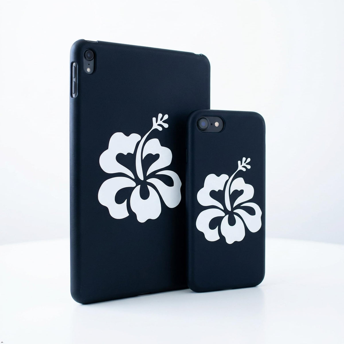 Decaltor Hawaiian Hibiscus Flower Vinyl Decal, 5 in square