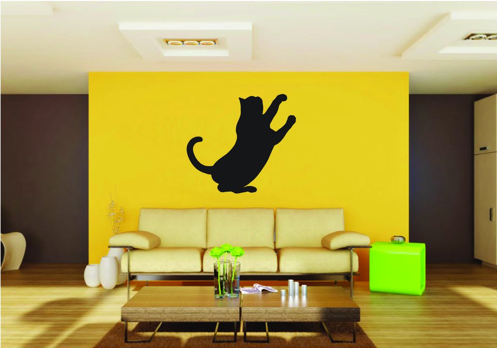 Picniva Exotic Shorthair Cat Style 6 Removable Vinyl Wall Decal
