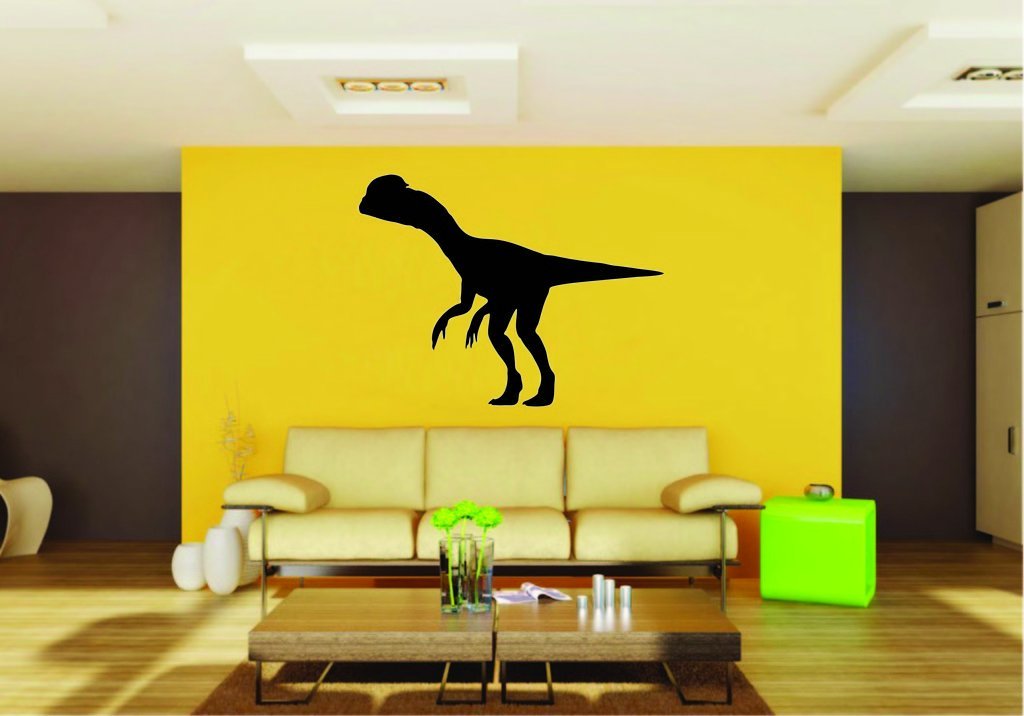 Picniva Dinosaur Sty4a Vinyl Wall Decal, Approx 22 x 16.89 in, Removable