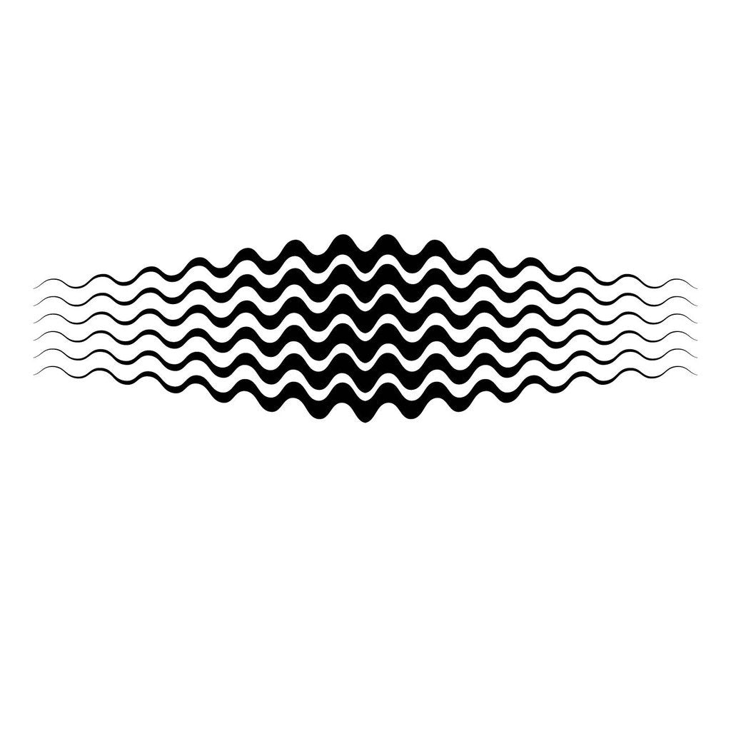 Picniva Style 116 Racing Side Stripe Vinyl Decals, 20 x 71 in, 2 Pc