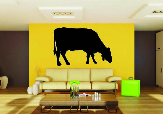 Picniva Cow Sty20 Vinyl Wall Decal, Approx 22 x 15.4 in, Removable