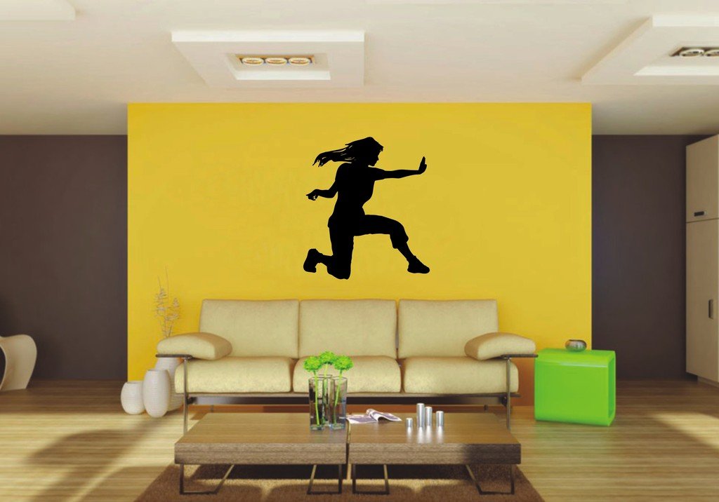 Picniva 22x24.85 Kneeling Style 5 Vinyl Wall Decal Figure