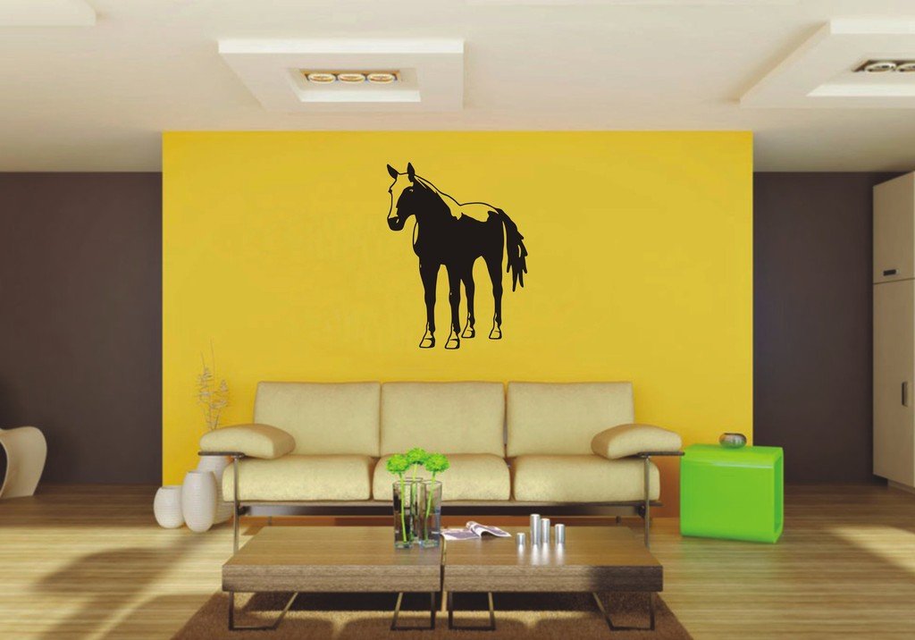 Picniva Horse Sty26 Vinyl Wall Decal, Approx 22 x 29.19 in, Removable