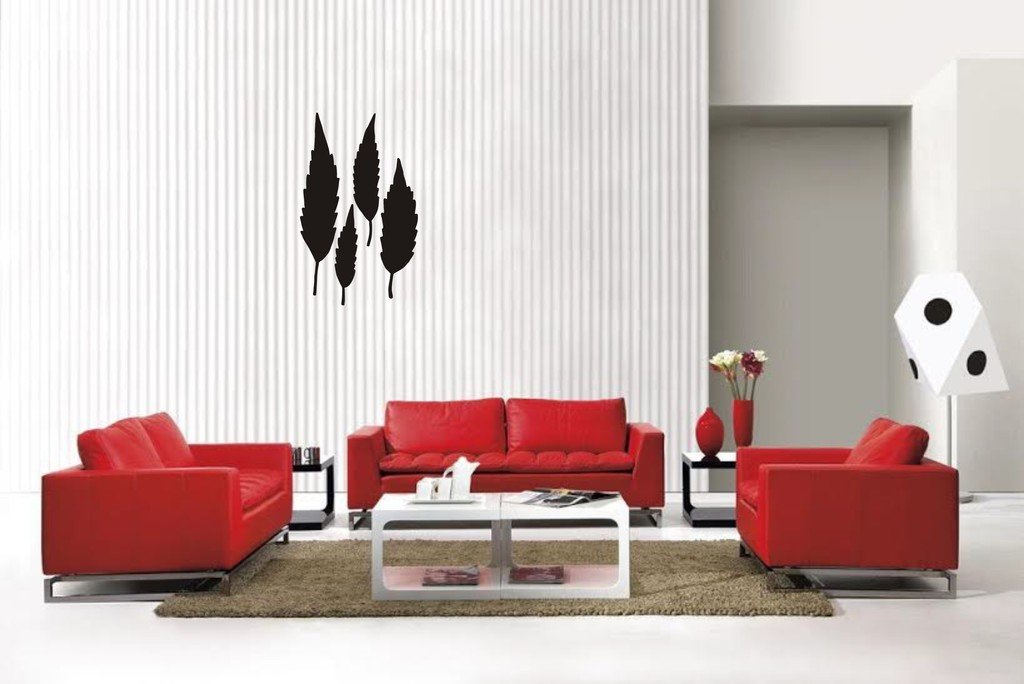 Picniva Leaf 32 Wall Decal Removable Home Decor