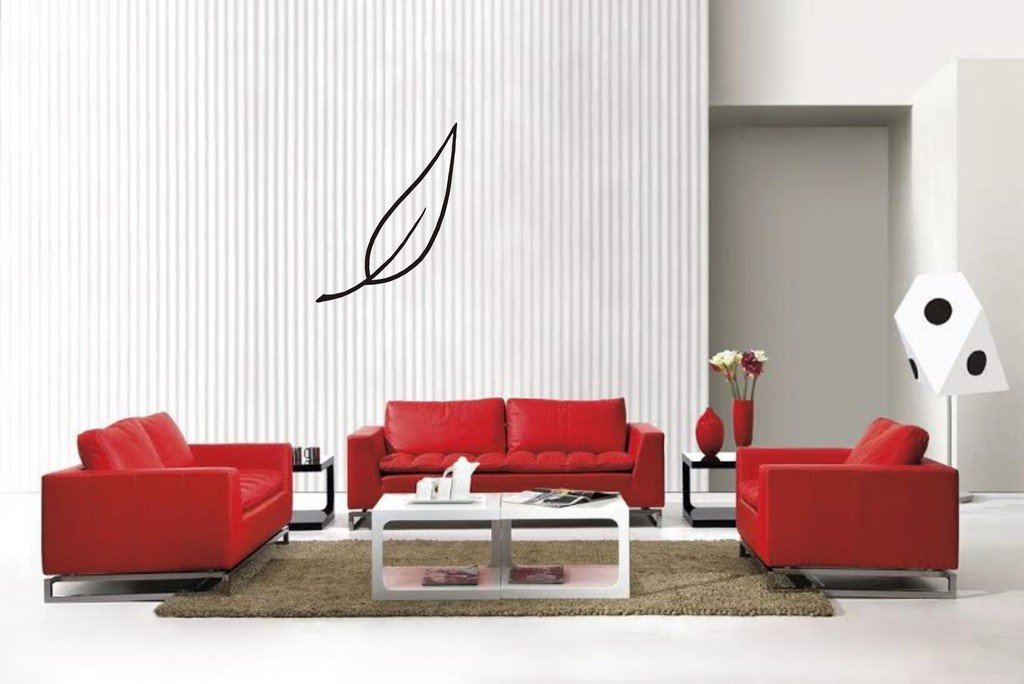 Picniva Leaf 17 Wall Decal Removable Home Decor