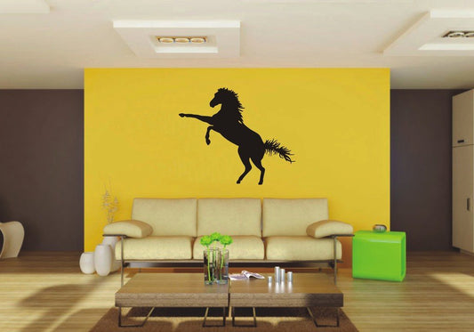 Picniva Horse Sty23 Vinyl Wall Decal, Approx 22 x 18.33 in, Removable