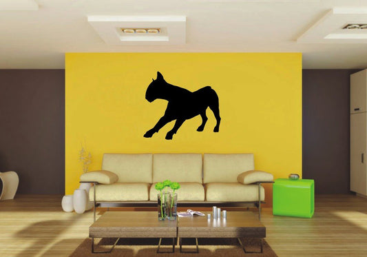 Picniva 22x19.4 Bull Terrier Style 8 Vinyl Wall Decal Dog Breed