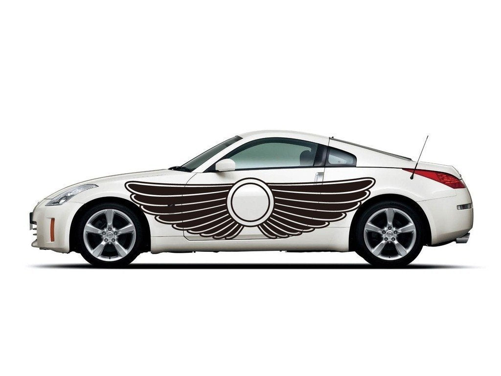 Picniva Style 235 Racing Side Stripe Vinyl Decals, 22 x 89 in, 2 Pc