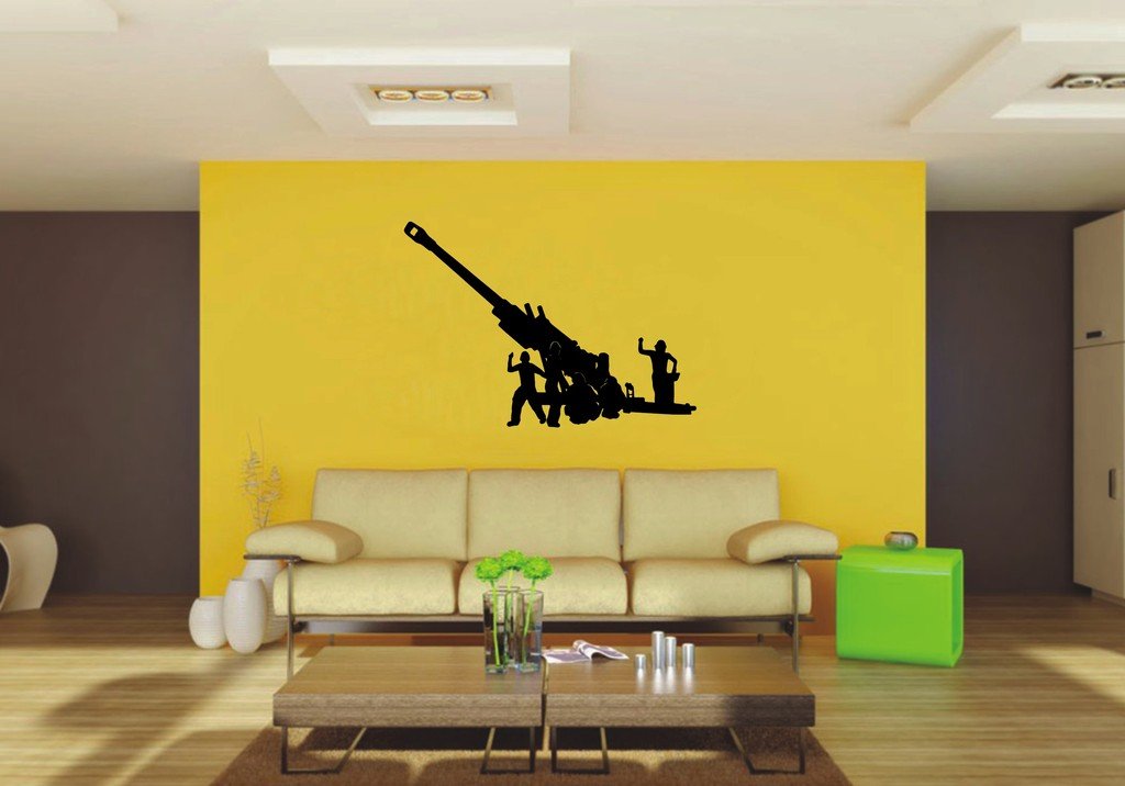 Picniva Military Sty28 Vinyl Wall Decal, Approx 22 x 15.51 in, Home Decor