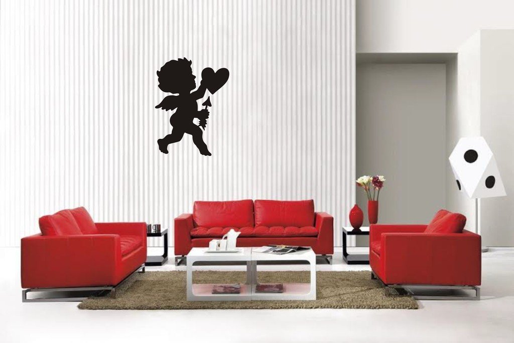 Picniva Cupid Style13 Wall Decal Removable Home Decor