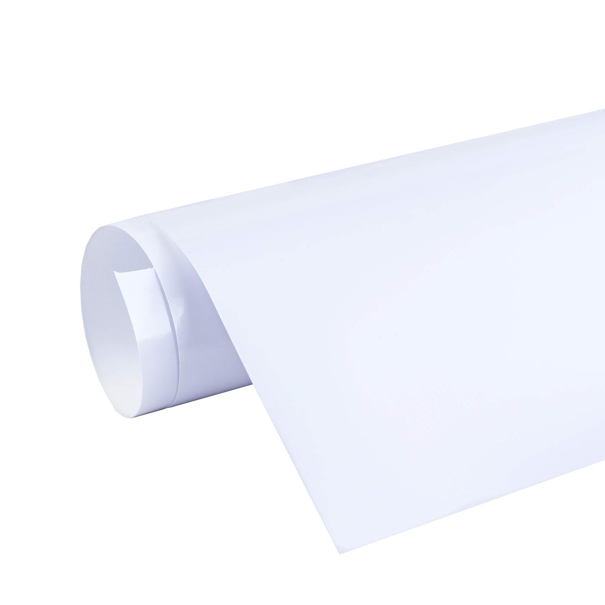 Picniva Glossy White Adhesive Vinyl Roll, 12 in x 150 ft, Craft Cutting