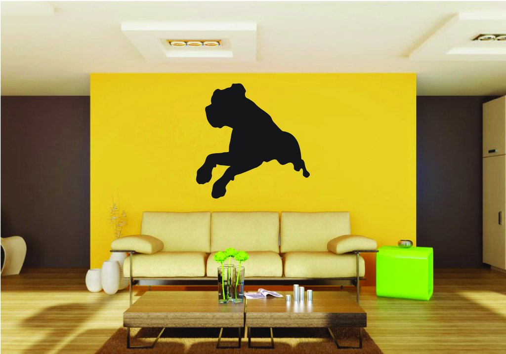 Picniva Rottweiler Dog Style 25a Removable Vinyl Wall Decal