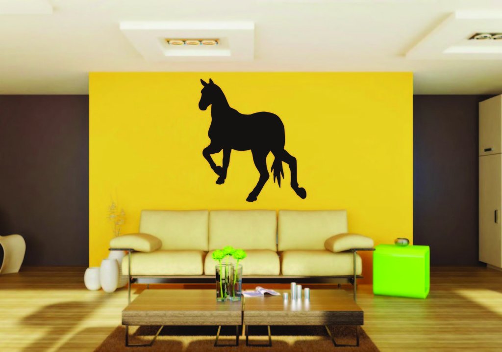 Picniva Horse Style 33a Removable Vinyl Wall Decal