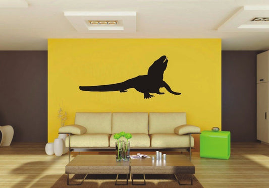 Picniva Komodo Dragon Sty2 Vinyl Wall Decal, Approx 22 x 9.37 in, Removable