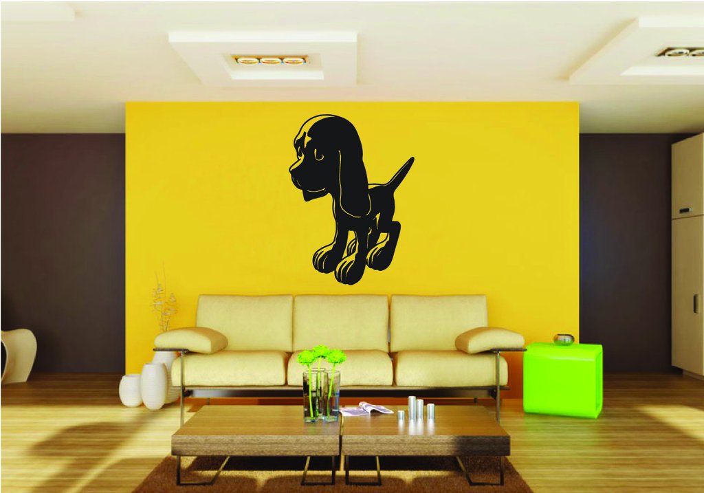 Picniva Dog Style gy4 Removable Vinyl Wall Decal