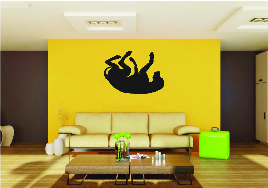Picniva Hound Dog Style 7 Removable Vinyl Wall Decal