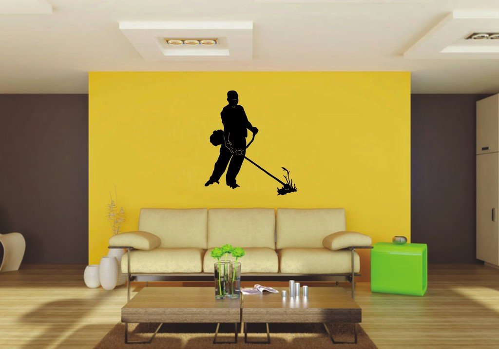 Picniva String Trimmer Sty2 Vinyl Wall Decal, Approx 22 x 24.91 in