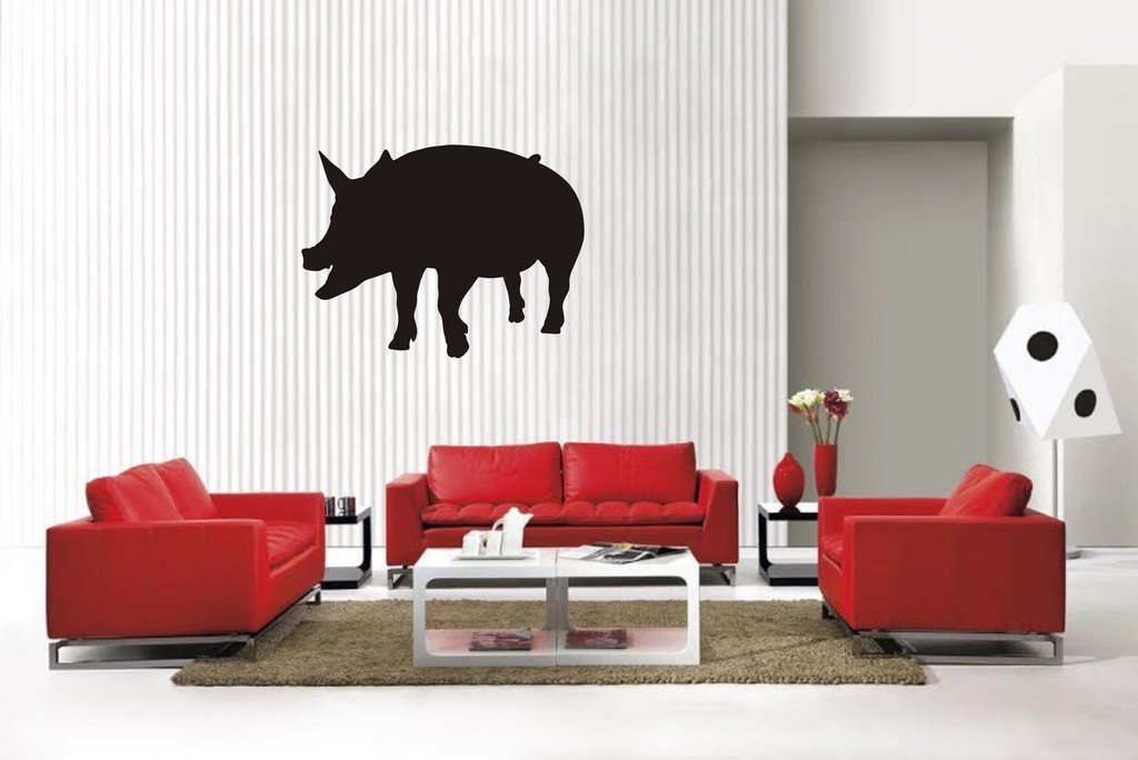 Picniva Pig Style9A Wall Decal Removable Home Decor