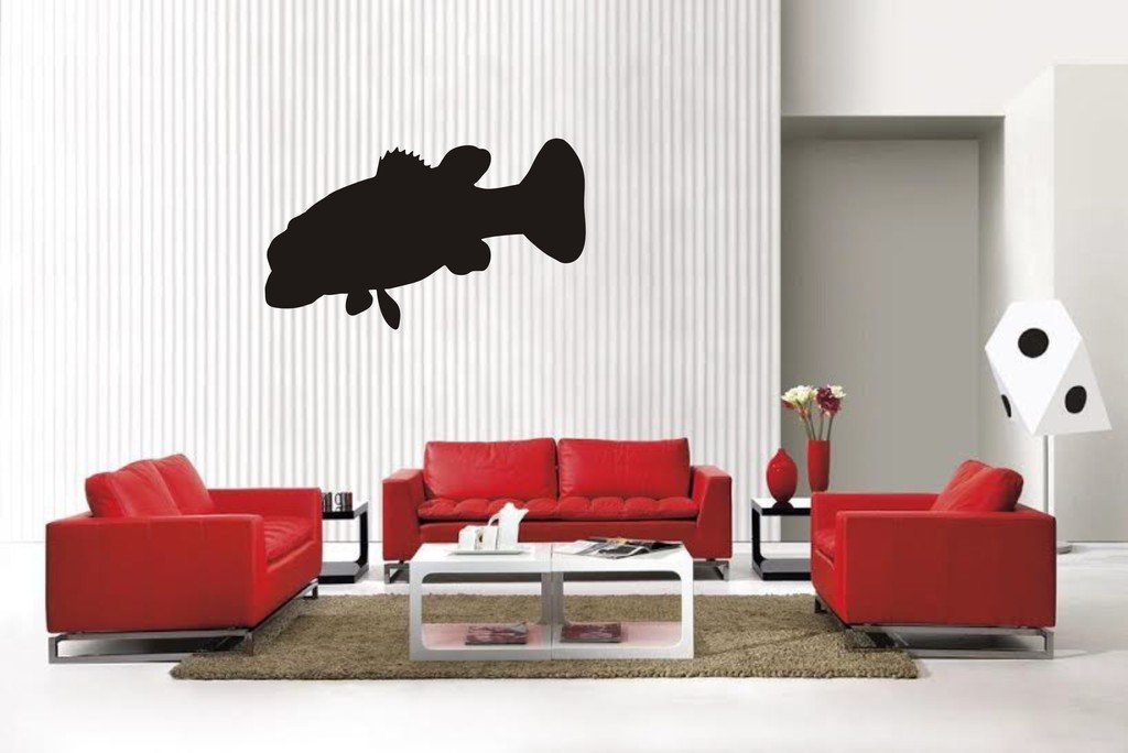 Picniva Bass Style4A Wall Decal Removable Home Decor