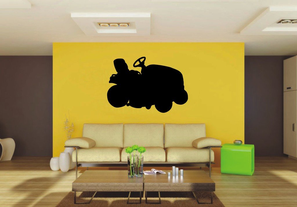 Picniva 22x15.3 Lawn Mower Style 1a Vinyl Wall Decal Motorsport