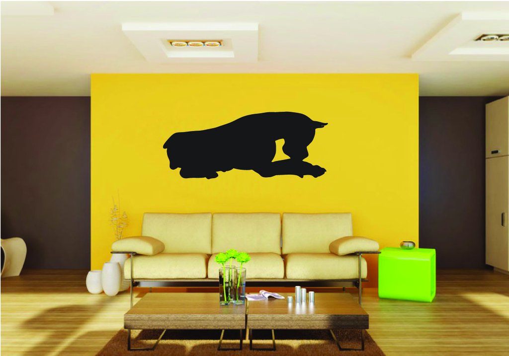 Picniva Boxer Dog Style 11 Removable Vinyl Wall Decal