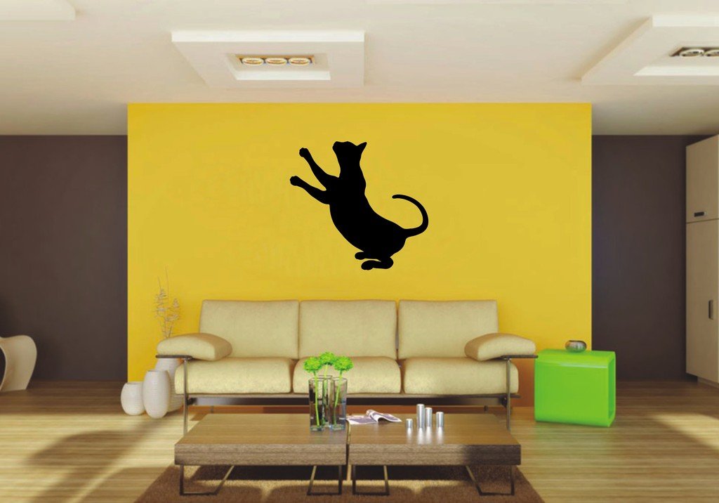 Picniva 22x20.47 Devon rex Style 13 Vinyl Wall Decal Cat Breed