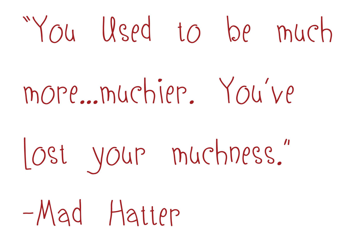 Decaltor Much More Muchier Quote Vinyl Wall Decal, Home Decor